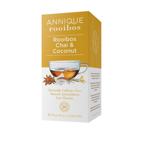 Rooibos, Chai & Coconut Tea (20 teabags)