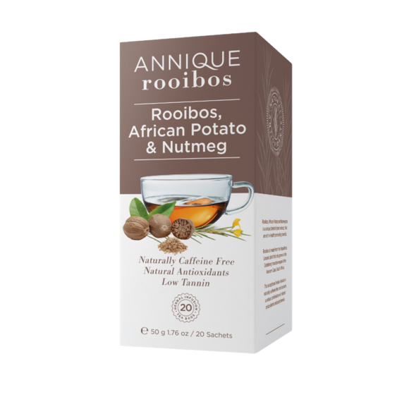 Rooibos, African Potato & Nutmeg Tea 20 teabags