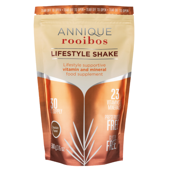 Rooibos Lifestyle Shake 500g - Chocolate (33 servings)