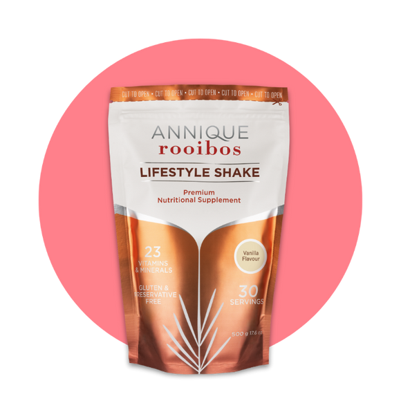 NEW Rooibos Lifestyle Shake Vanilla 500g (30 servings)