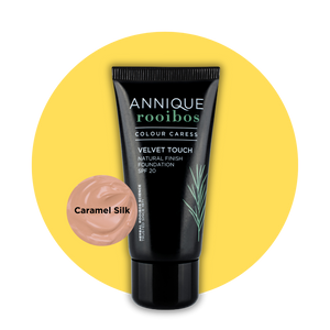 Velvet Touch SPF20 Foundation 'Caramel Silk' 30ml