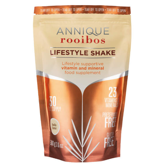 Rooibos Lifestyle Shake 500g - Vanilla (33 servings)